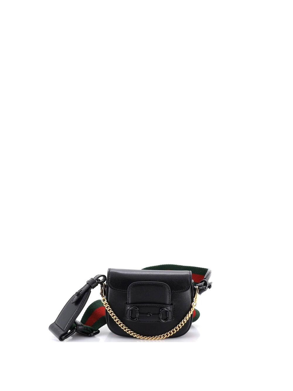 Gucci Horsebit Flap Wallet With Strap #234885G14B